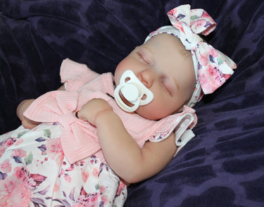 20” 2 to 8 Pounds Weighted Newborn Baby Girl/Boy Lifelike Reborn Baby Doll Soft Heavy Baby Dolls For Children Child Friendly Gifts For Girls